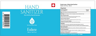 esthete bottle.jpg Image of bottle - esthete bottle